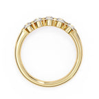 Radiant Side Stone Brilliance Ring