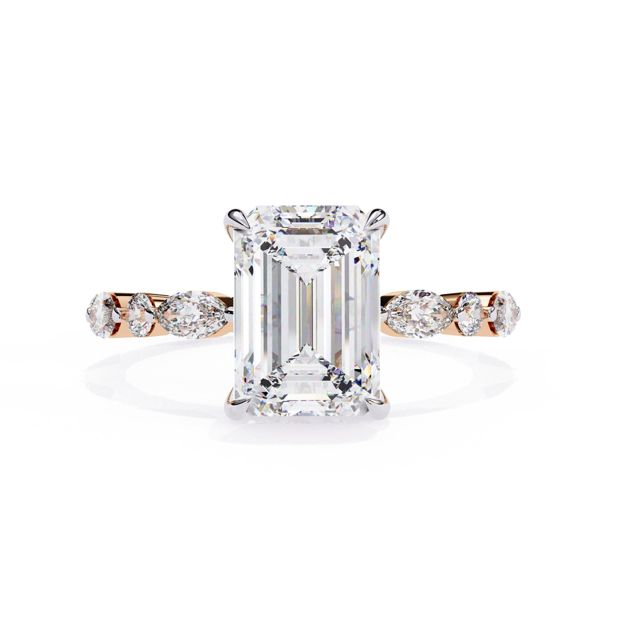 Timeless Radiance Central Stone Diamond Ring