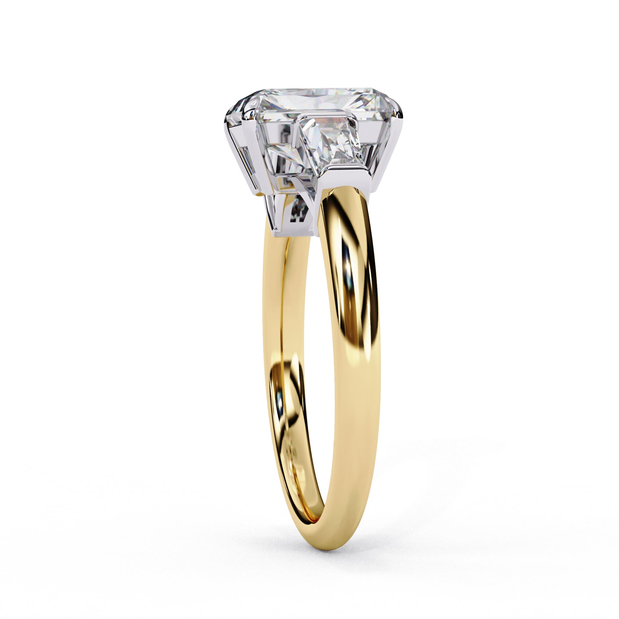 Elegant Multi-Stone Central Radiance Ring
