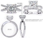 Elegant Central Stone Diamond Brilliance Ring