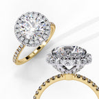 Elegant Diamond Central Stone Brilliance Ring
