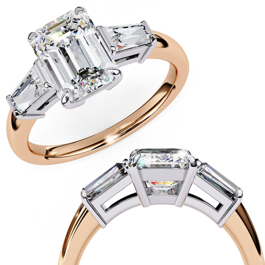 Exquisite Multi-Stone Central Brilliance Ring