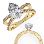 Elegant Brilliance Central Stone Diamond Ring