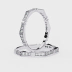 Elegant Diamond Side Stone Brilliance Ring