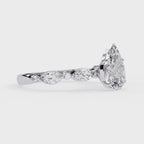 Radiant Brilliance Central Stone Diamond Ring