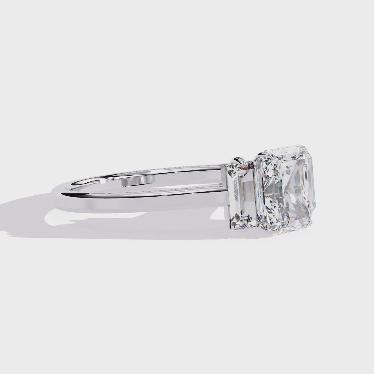 Elegant Multi-Stone Brilliance Central Cluster Ring