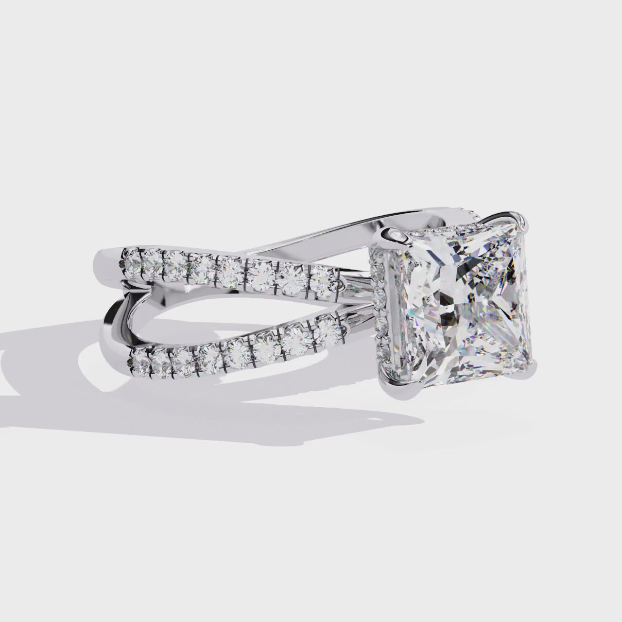 Elegant Central Stone Diamond Brilliance Ring