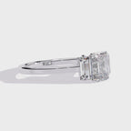 Elegant Multi Stone Central Brilliance Ring