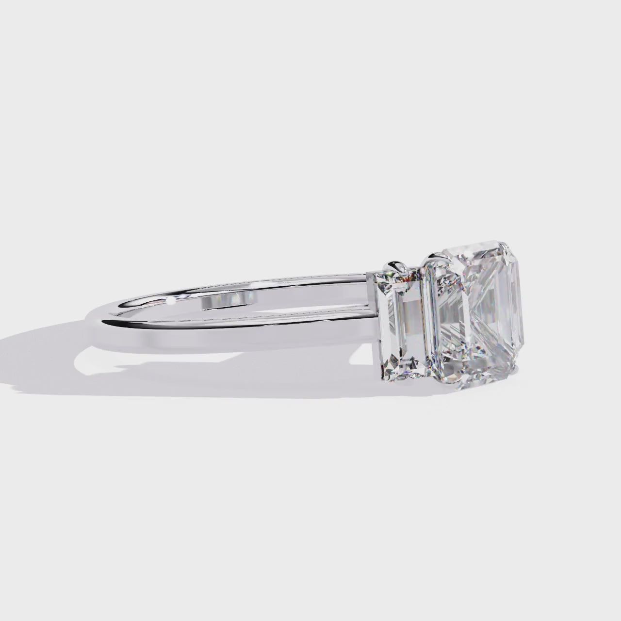Elegant Multi Stone Central Brilliance Ring