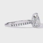 Elegant Radiance Central Stone Diamond Ring