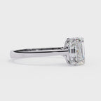 Elegant Solitaire Central Stone Ring