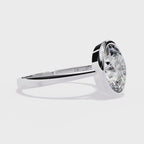 Elegant Solitaire Central Stone Ring