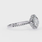 Elegant Diamond Central Stone Brilliance Ring