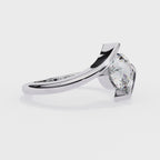 Brilliant Solitaire Diamond Engagement Ring with Timeless Central Stone Setting
