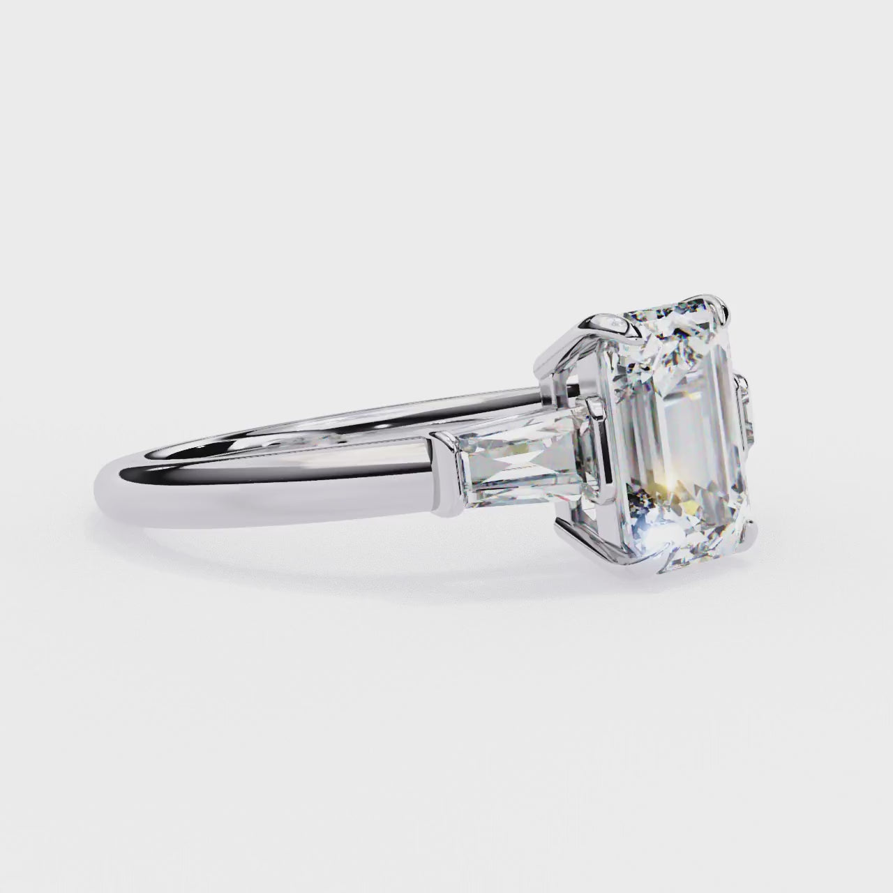 Exquisite Multi-Stone Central Brilliance Ring