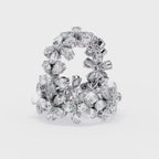 Elegant Diamond Side Stone Brilliance Ring