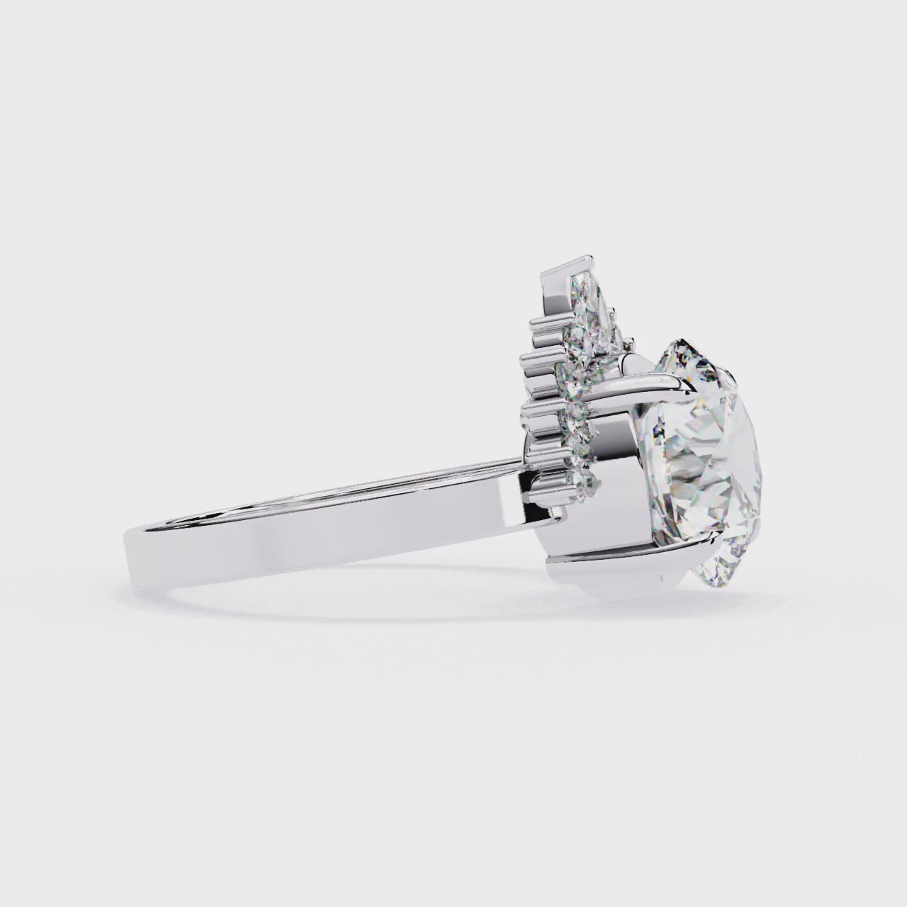 Radiant Eternal Central Stone Brilliance Ring