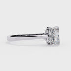 Elegant Central Stone Solitaire Ring