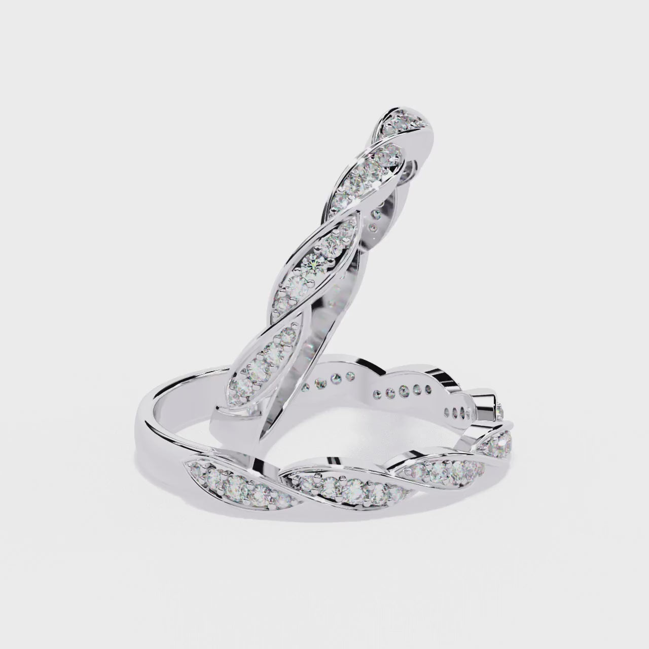 Elegant Diamond Side Stone Brilliance Ring