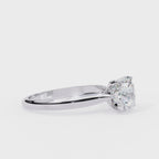 Elegant Central Stone Solitaire Ring