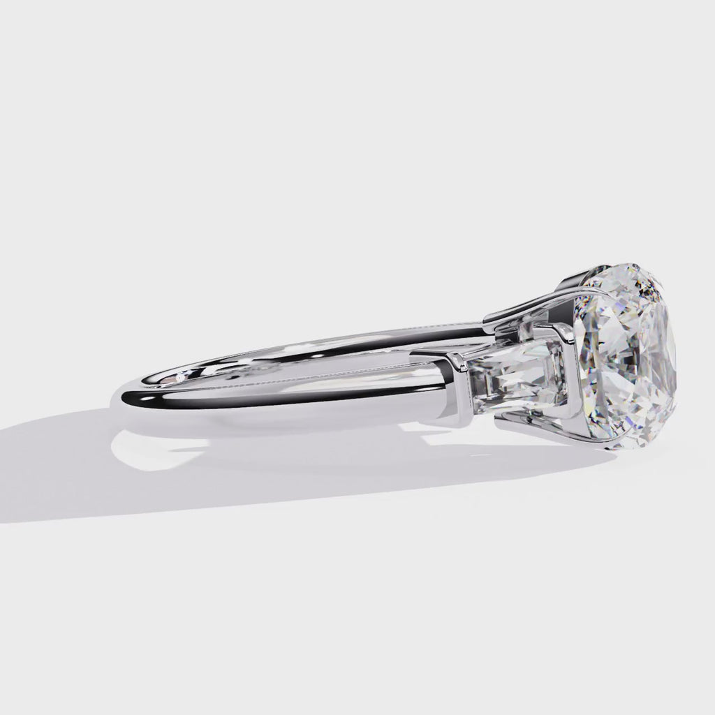 Elegant Solitaire Central Stone Brilliance Ring