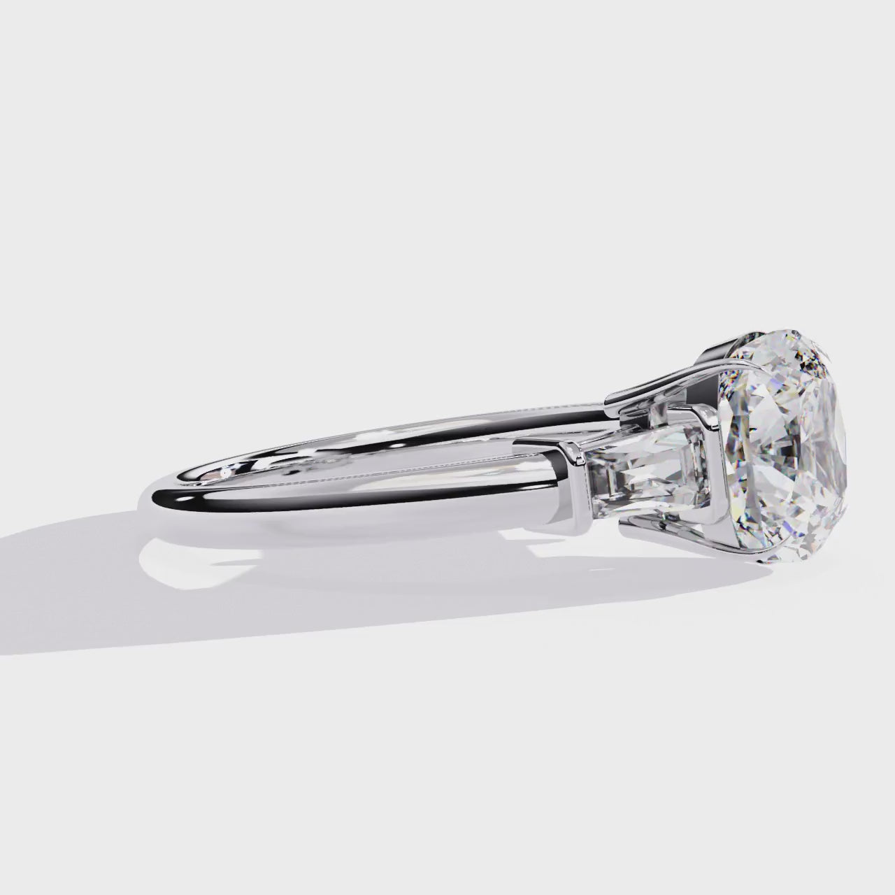 Elegant Solitaire Central Stone Brilliance Ring