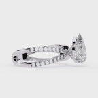 Elegant Brilliance Central Stone Diamond Ring